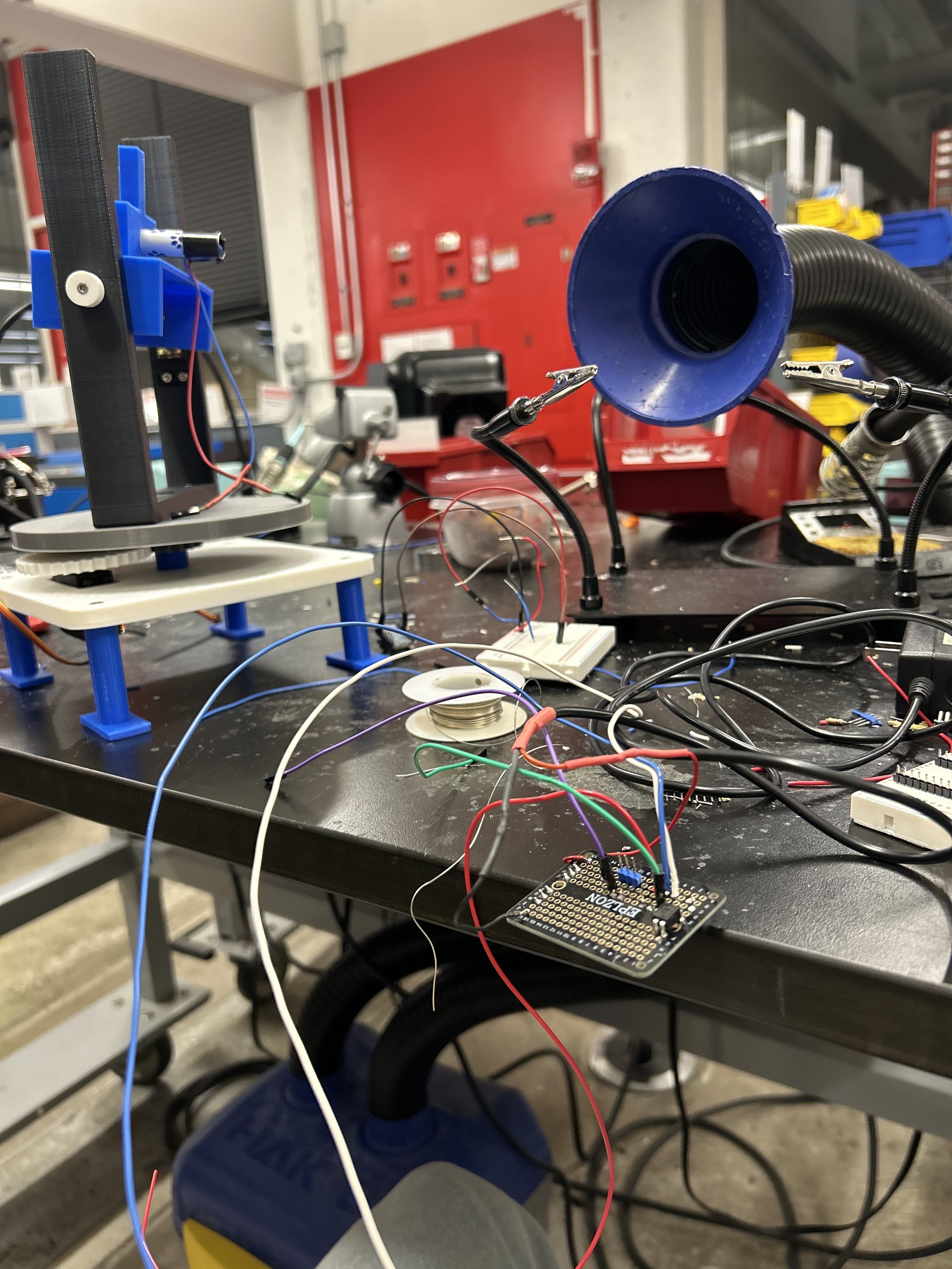 Protoboard soldering