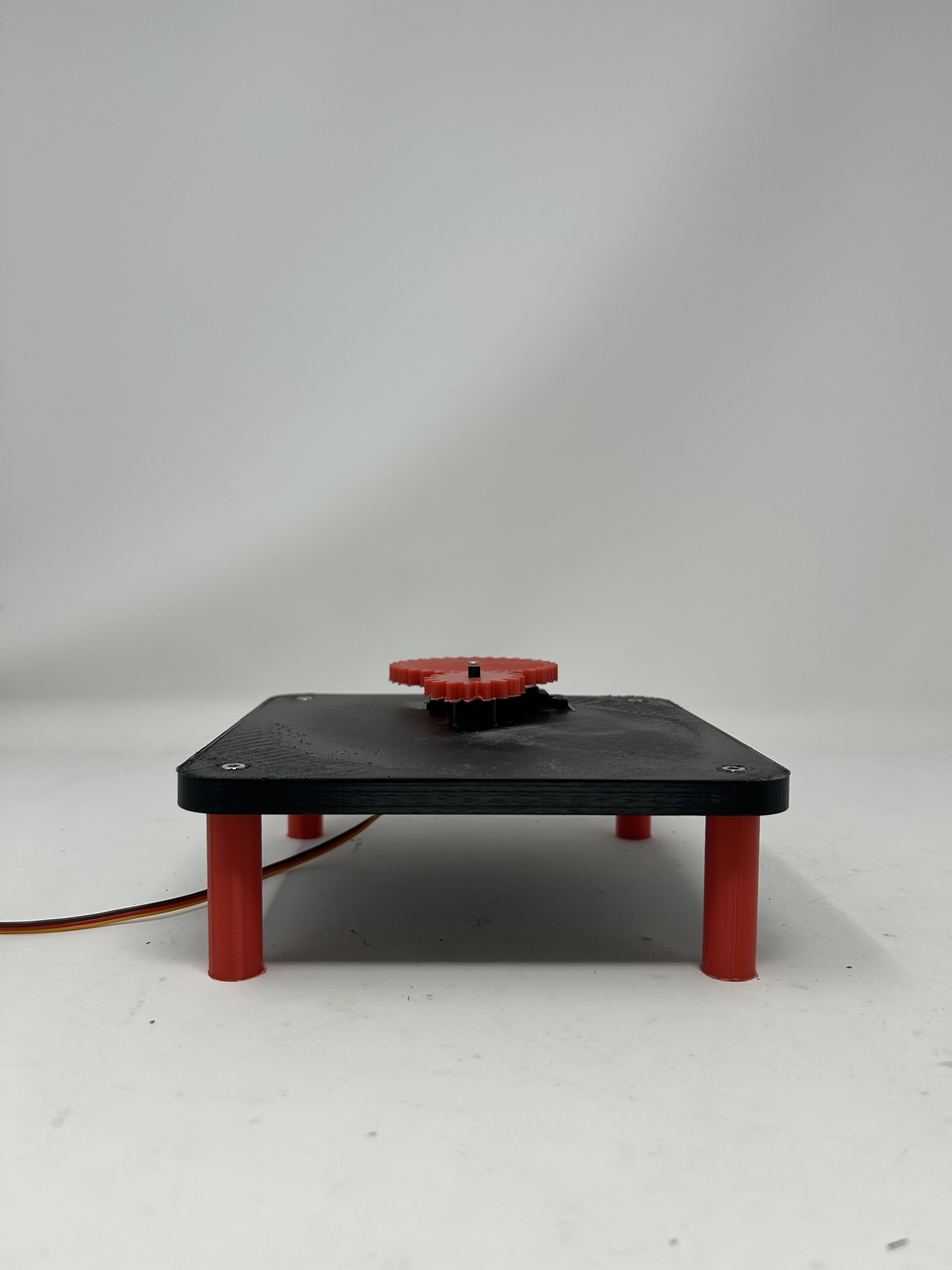 3D Printed Turret Base - Assembly View