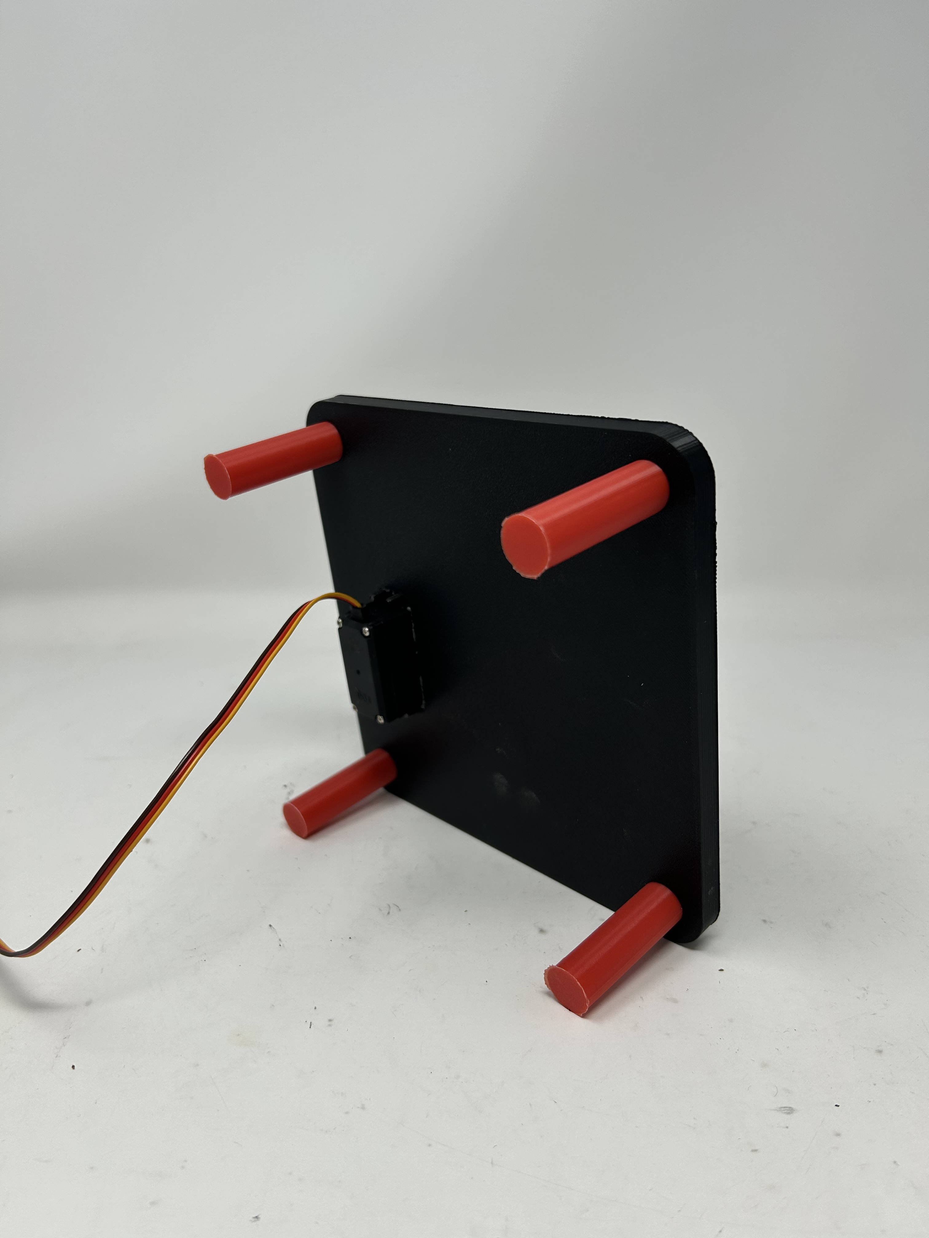 3D Printed Turret Base - Angle View