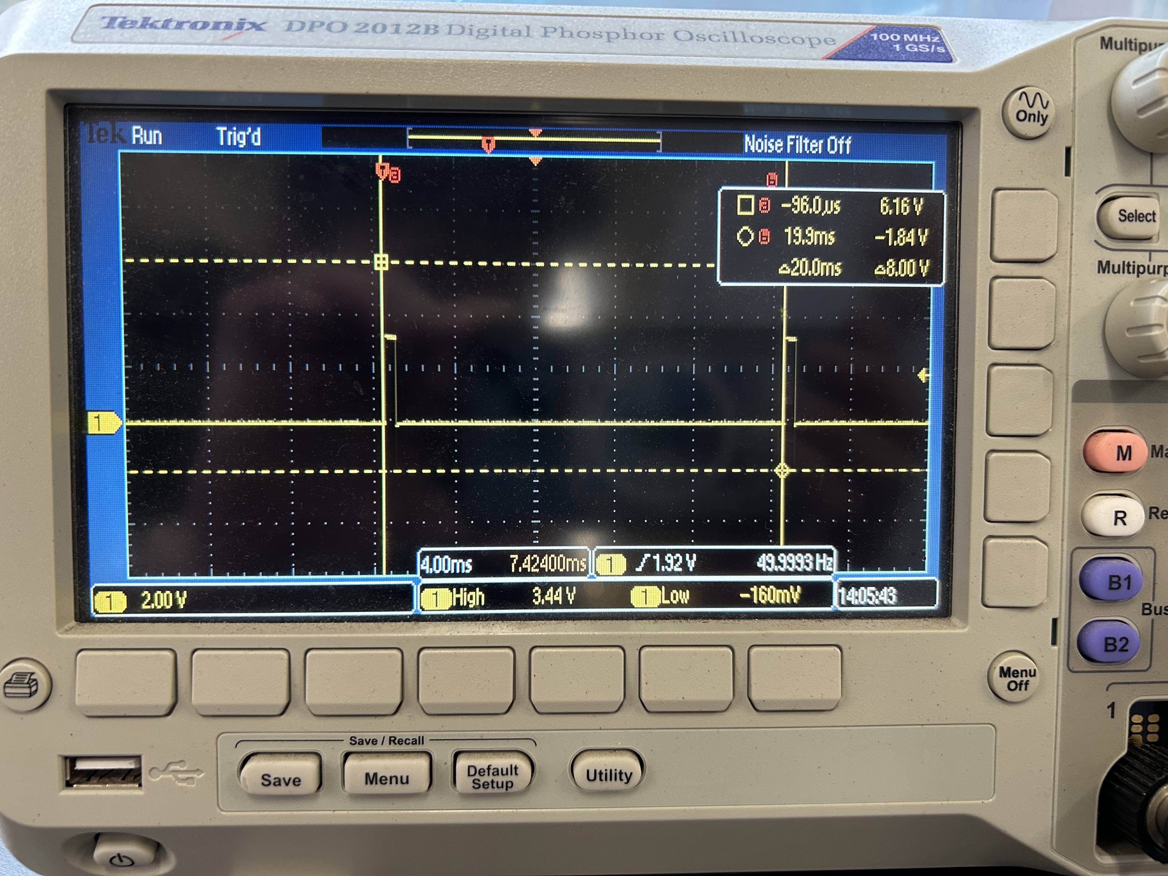 PWM signal period